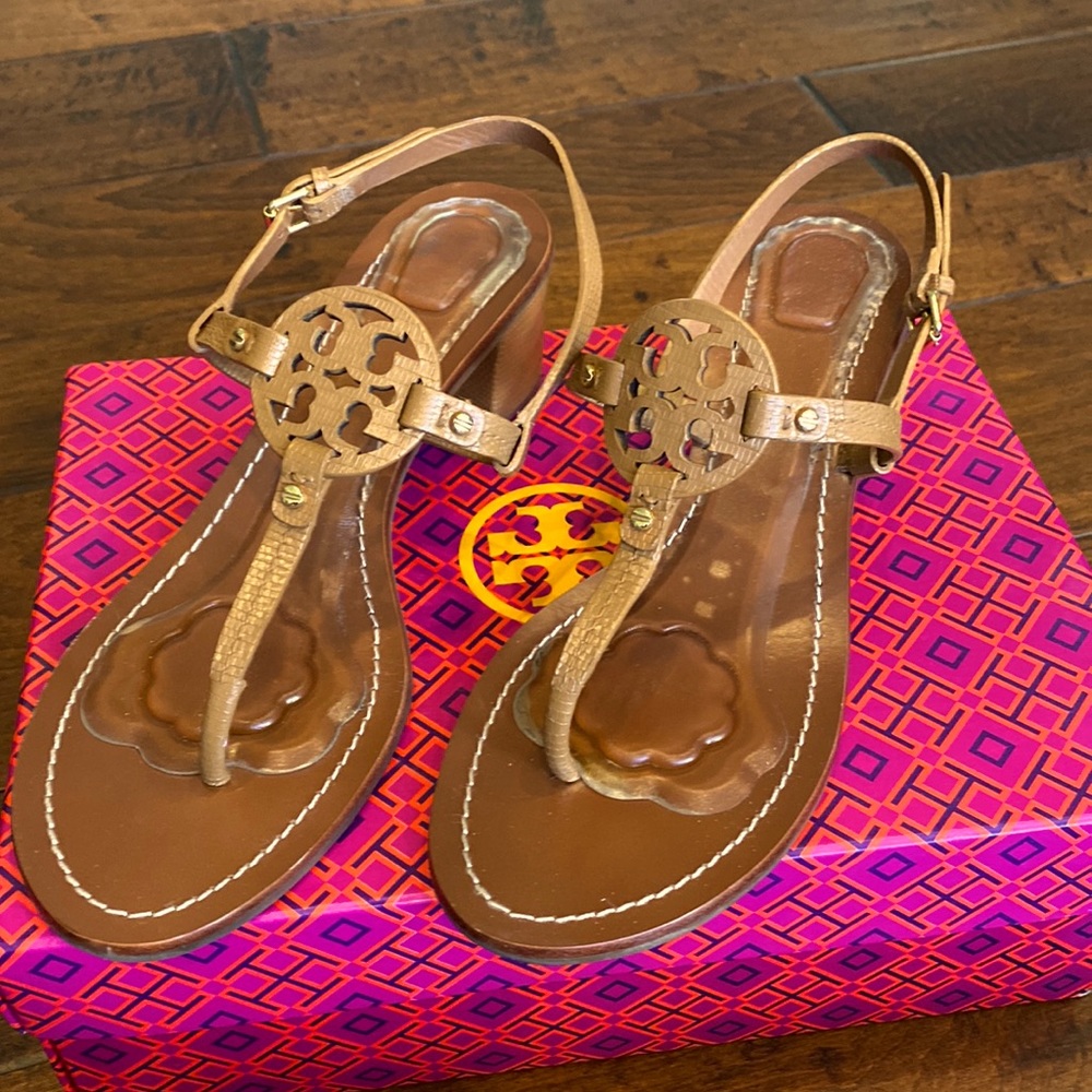 Tory Burch royal tan sandal